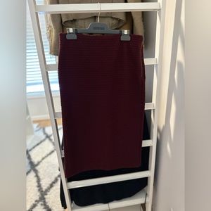 Loft size 2 midi skirt
